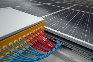 Une toiture solaire à Saxon.